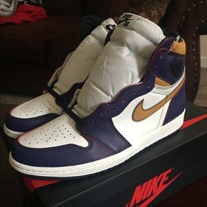 Nike Air Jordan 1 sb lakers